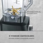 Blenderis ar krūzi CASO PowerBlender B 2000, 2000W, 2l Tritan™, 30000rpm, 8-blade system