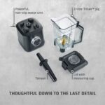 Blenderis ar krūzi CASO PowerBlender B 2000, 2000W, 2l Tritan™, 30000rpm, 8-blade system