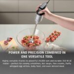 Blenderis ar piederumiem CASO HB 2400 Pro XL, AC 350W, 24000rpm, 29cm, Ner. tērauda/Titāna pārklājuma