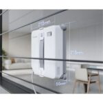 Logu mazgāšanas robots Ecovacs WINBOT mini 2, 8000Pa, WIN-SLAM 4.0, 1mm Edge