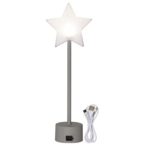 Uzlādējama LED dekorācija zvaigzne Star Trading Star on Base Blizz, 40cm, USB-C