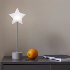 Uzlādējama LED dekorācija zvaigzne Star Trading Star on Base Blizz, 40cm, USB-C