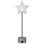Uzlādējama LED dekorācija zvaigzne Star Trading Star on Base Blizz, 40cm, USB-C