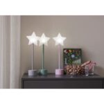 Uzlādējama LED dekorācija zvaigzne Star Trading Star on Base Blizz, 40cm, USB-C