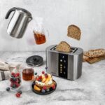 Grauzdiņu tosteris Stollar the Comfort Plus Toaster TES800, 800W, Touch, Ner. tērauda