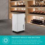 Mitruma savācējs Duux Bora 12L+laundry mode DXDH12, 420W, 1.7l, 30m², ar higrostatu Mitruma savācējs Duux Bora 12L+laundry mode DXDH12, 420W, 1.7l, 30m², ar higrostatu