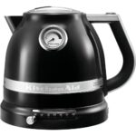 Elektriskā tējkanna ar regulējamu temp. KitchenAid Artisan Onyx Black, 2400W, 1.5l, 50-100 °C Elektriskā tējkanna ar regulējamu temp. KitchenAid Artisan Onyx Black, 2400W, 1.5l, 50-100 °C