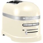 Grauzdiņu tosteris KitchenAid Artisan 2-slice Almond Cream, 1250W, 5KMT2204EAC