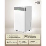 Mitruma savācējs Mill Dehumidifier MDH12, 200W, 12l/24h, 2l, <15m², 38 dB Mitruma savācējs Mill Dehumidifier MDH12, 200W, 12l/24h, 2l, <15m², 38 dB