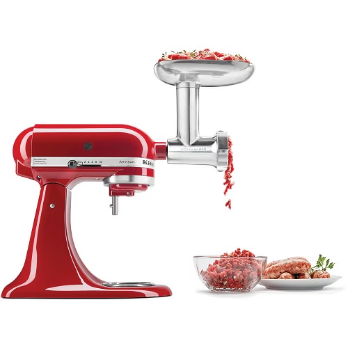Gaļas maļamās mašīnas uzgalis mikserim KitchenAid Meat grinder and Sausage stuffer set, 5KSMMGA Gaļas maļamās mašīnas uzgalis mikserim KitchenAid Meat grinder and Sausage stuffer set, 5KSMMGA