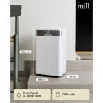 Mitruma savācējs Mill Dehumidifier MDH12, 200W, 12l/24h, 2l, <15m², 38 dB Mitruma savācējs Mill Dehumidifier MDH12, 200W, 12l/24h, 2l, <15m², 38 dB