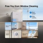 Bezvadu logu mazgāšanas robots Ecovacs WINBOT W2S PRO OMNI, 10000Pa, TruEdge 2.0 Pad Lift, ar dokstaciju Bezvadu logu mazgāšanas robots Ecovacs WINBOT W2S PRO OMNI, 10000Pa, TruEdge 2.0 Pad Lift, ar dokstaciju