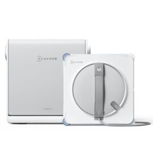 Bezvadu logu mazgāšanas robots Ecovacs WINBOT W2S PRO OMNI, 10000Pa, TruEdge 2.0 Pad Lift, ar dokstaciju