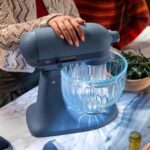 Planetārais mikseris KitchenAid Design Series Luminaire 5KSM50GSVEBP, 325W, 4.7l, Stikla