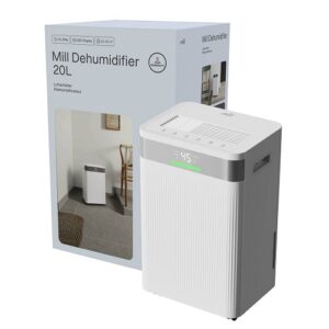Mitruma savācējs Mill Dehumidifier MDH20, 420W, 20l/24h, 4l, <30m², 41 dB