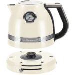 Elektriskā tējkanna ar regulējamu temp. KitchenAid Artisan Almond Cream, 2400W, 1.5l, 50-100 °C Elektriskā tējkanna ar regulējamu temp. KitchenAid Artisan Almond Cream, 2400W, 1.5l, 50-100 °C