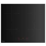Iebūvējama indukcijas plīts virsma Midea Smart Master MIH744E325GK, 60cm, 7400W, Even Pro, ar taimeri