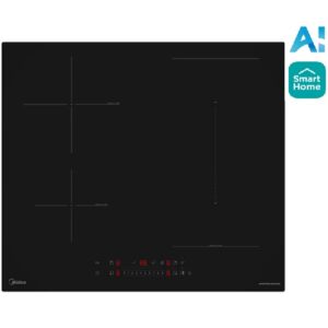 Iebūvējama indukcijas plīts virsma Midea Even Pro MIH744BE325GKD, 60cm, 7400W, Touch Control Iebūvējama indukcijas plīts virsma Midea Even Pro MIH744BE325GKD, 60cm, 7400W, Touch Control