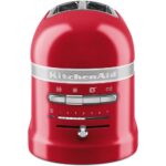 Grauzdiņu tosteris KitchenAid Artisan 2-slice Empire Red, 1250W, 5KMT2204EER