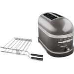 Grauzdiņu tosteris KitchenAid Artisan 2-slice Medallion Silver, 1250W, 5KMT2204EMS