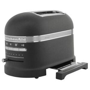Grauzdiņu tosteris KitchenAid Artisan 2-slice Cast Iron Black, 1250W, 5KMT2204EBK