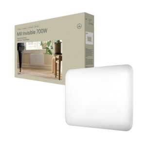 Elektriskais konvekcijas sildītājs Mill Invisible panel Heater IB700DN, 700W, 9-12m², IPX4, tērauda
