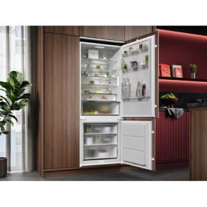 Iebūvējams ledusskapis ar saldētavu AEG 8000 Series NSC8T751DS, 188.4x71cm, No Frost, GreenZone+, TwinTech®