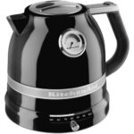 Elektriskā tējkanna ar regulējamu temp. KitchenAid Artisan Onyx Black, 2400W, 1.5l, 50-100 °C Elektriskā tējkanna ar regulējamu temp. KitchenAid Artisan Onyx Black, 2400W, 1.5l, 50-100 °C