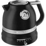 Elektriskā tējkanna ar regulējamu temp. KitchenAid Artisan Cast Iron Black, 2400W, 1.5l, 50-100 °C