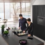 Iebūvējama indukcijas virsma ar tvaika nosūcēju Miele KMDA 7473-1 FL Silence, 80cm, FlexZone, ComfortSelect Plus Iebūvējama indukcijas virsma ar tvaika nosūcēju Miele KMDA 7473-1 FL Silence, 80cm, FlexZone, ComfortSelect Plus