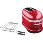Grauzdiņu tosteris KitchenAid Artisan 2-slice Empire Red, 1250W, 5KMT2204EER