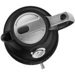 Elektriskā tējkanna ar regulējamu temp. KitchenAid Artisan Cast Iron Black, 2400W, 1.5l, 50-100 °C