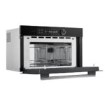 Iebūvējama mikroviļņu krāsns ar grila funkciju Midea ELEVA MBOTG934E4MO-BK, 1450W, 38cm, 12prog., Smart Home