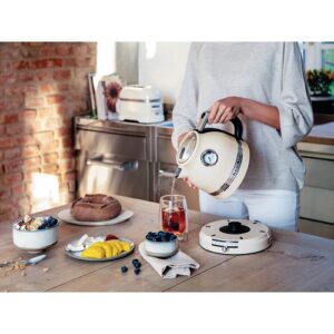 Elektriskā tējkanna ar regulējamu temp. KitchenAid Artisan Almond Cream, 2400W, 1.5l, 50-100 °C