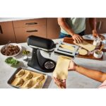 Miksera uzgalis KitchenAid 3in1 Metal Pasta attachment 5KSM3MPA, fettuccine/spaghetti/lasagne Miksera uzgalis KitchenAid 3in1 Metal Pasta attachment 5KSM3MPA, fettuccine/spaghetti/lasagne