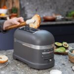 Grauzdiņu tosteris KitchenAid Artisan 2-slice Imperial Grey, 1250W, 5KMT2204EGR