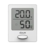 Bezvadu termometrs un higrometrs Duux Sense DXHM01, 10-99%, -40-60⁰C, 1xCR2032, Ar magnētu Bezvadu termometrs un higrometrs Duux Sense DXHM01, 10-99%, -40-60⁰C, 1xCR2032, Ar magnētu