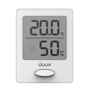 Bezvadu termometrs un higrometrs Duux Sense DXHM01, 10-99%, -40-60⁰C, 1xCR2032, Ar magnētu