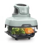 Karstā gaisa friteris Ninja CRISPi 4-in-1 FN101EUSG, 1700W, 1.4+3.8l, Stikla, Sage Green