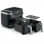 Karstā gaisa friteris Ninja DualZone DZ801EU, 2470W, 2x3.8l, 6prog.