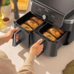 Karstā gaisa friteris Ninja DualZone XL DZ901EU, 2470W, 2x4.75l, 6prog.