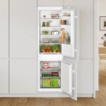 Iebūvējams ledusskapis ar saldētavu Bosch Serie 2 KIN86NSE0, 177.2x54.1cm, NoFrost, Cool Airflow Iebūvējams ledusskapis ar saldētavu Bosch Serie 2 KIN86NSE0, 177.2x54.1cm, NoFrost, Cool Airflow