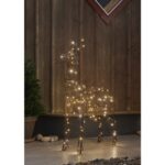 LED āra dekorācija briedis Star Trading Vicke, 3.2W, 70x100cm, 120LED, 325lm, IP44