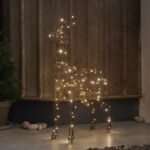 LED āra dekorācija briedis Star Trading Vicke, 3.2W, 70x100cm, 120LED, 325lm, IP44