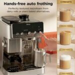 Espresso kafijas automāts Ninja Luxe Café MINI Plus Espresso&Drip Coffee ES352EU, 1650W, 1.3l, 250g, Auto milk
