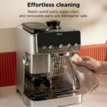 Espresso kafijas automāts Ninja Luxe Café MINI Plus Espresso&Drip Coffee ES352EU, 1650W, 1.3l, 250g, Auto milk