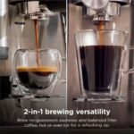 Espresso kafijas automāts Ninja Luxe Café MINI Plus Espresso&Drip Coffee ES352EU, 1650W, 1.3l, 250g, Auto milk