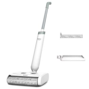 Bezvadu cieto grīdu mazgātājs Tefal X-Wash Wet&Dry GF1022F3, 180°, 0.34/0.52l, Balts/Zaļš