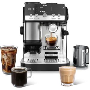 Espresso kafijas automāts Ninja Luxe Café MINI Espresso&Drip Coffee ES301EU, 1650W, 1.3l, 250g