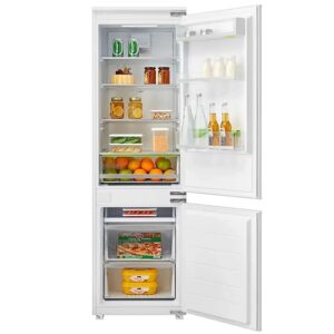Iebūvējams ledusskapis ar saldētavu Midea Essenza KG178SENF, 178x54cm, No Frost, Fresh Box, Super Freeze